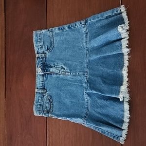 Blue Jean Skirt